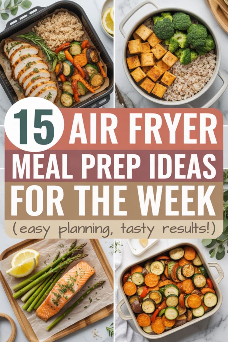 15 Air Fryer Meal Prep Ideas for the Week