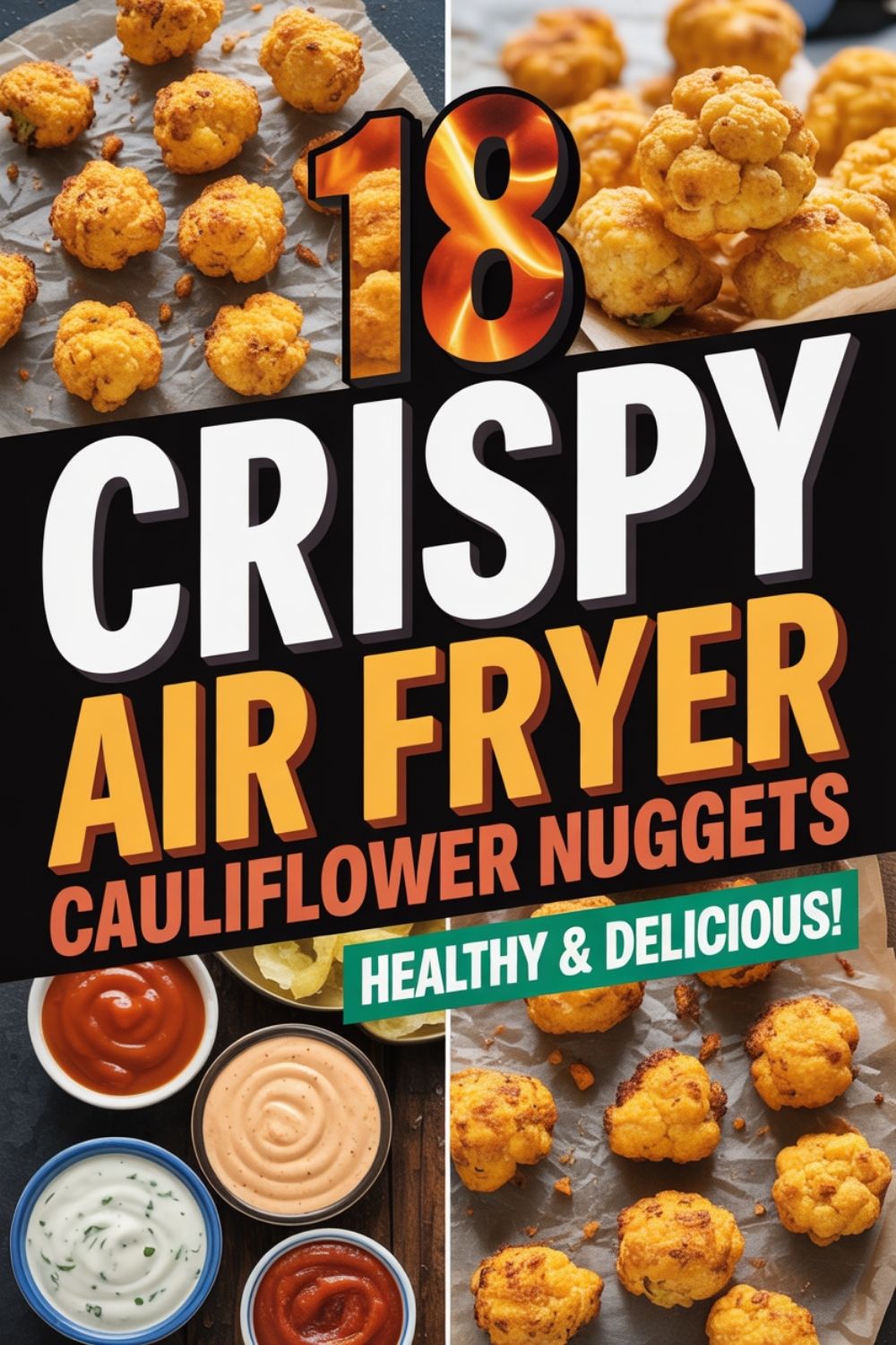 18 Crispy Air Fryer Cauliflower Nuggets 1