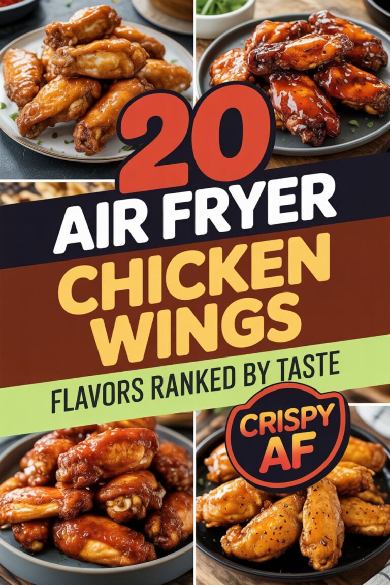 20 Air Fryer Chicken Wings Flavors Ranked by Taste