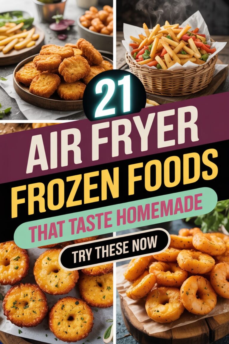 21 Air Fryer Frozen Foods That Taste Homemade