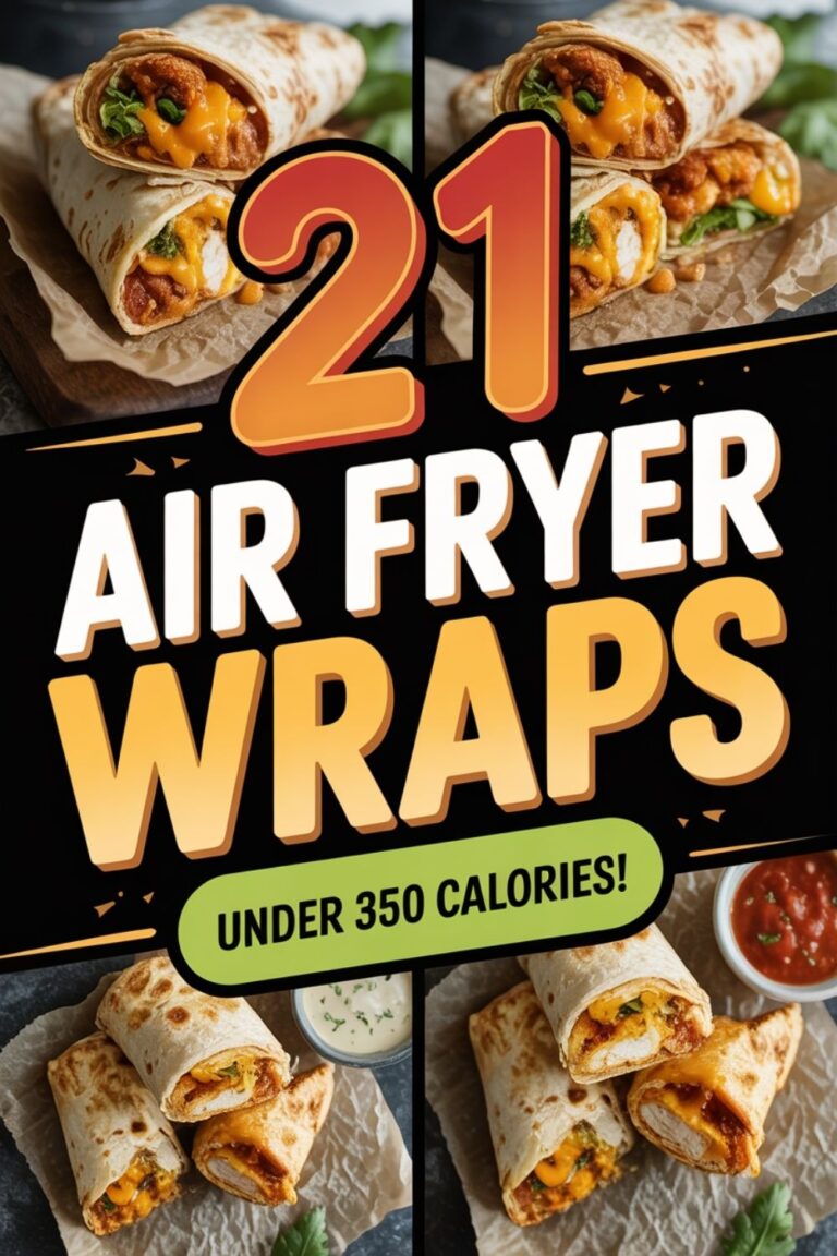 21 Air Fryer Wraps Under 350 Calories