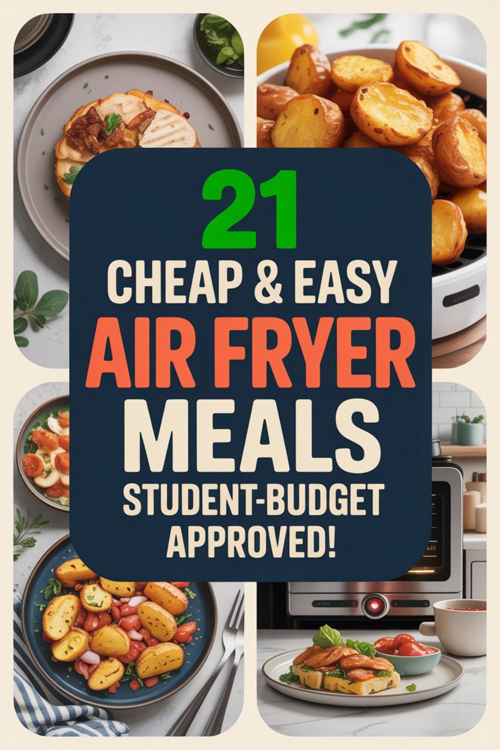 21 Cheap Easy Air Fryer Meals for Students