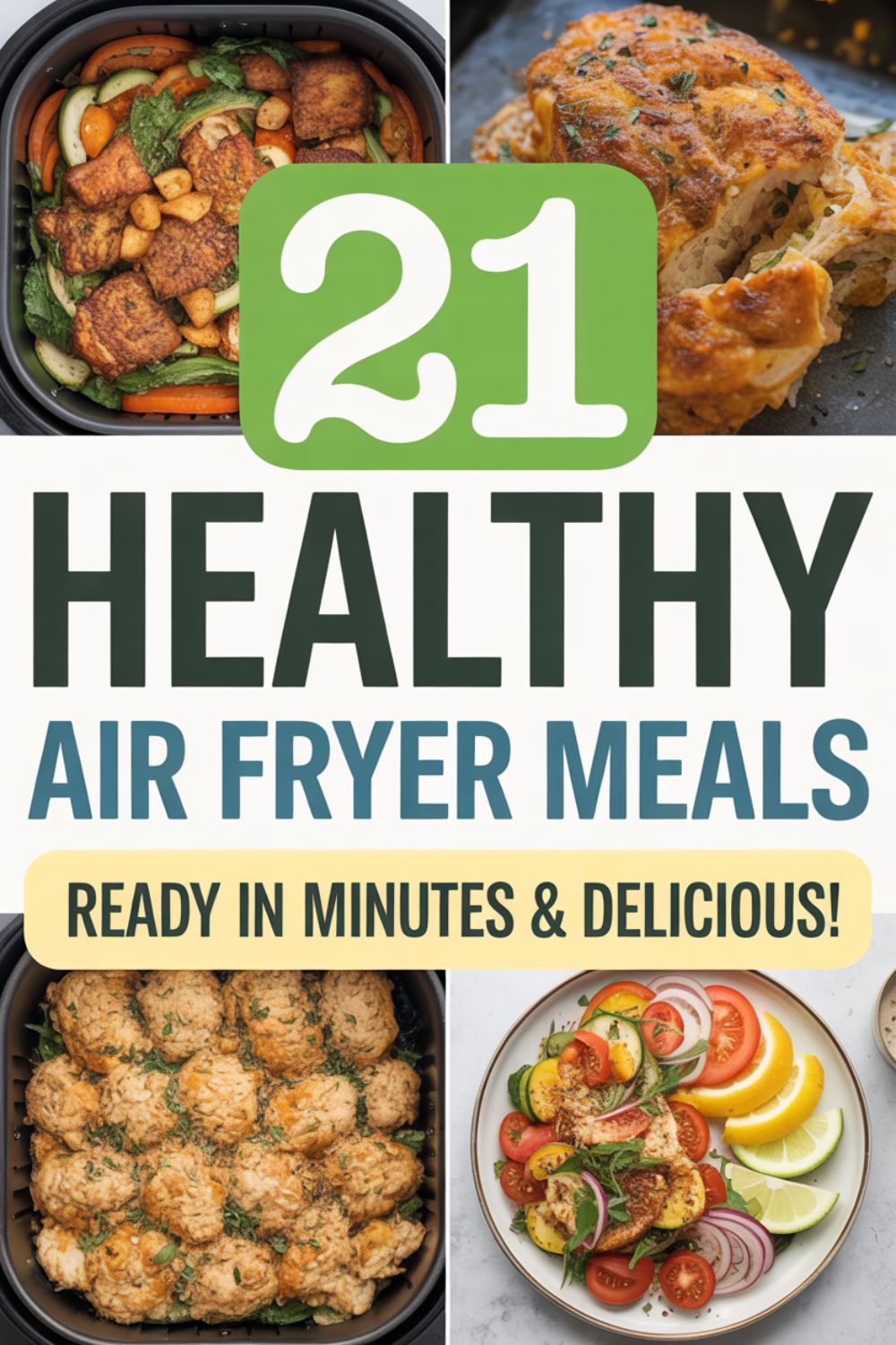 21 Healthy Air Fryer Meals You Can Make in Minutes
