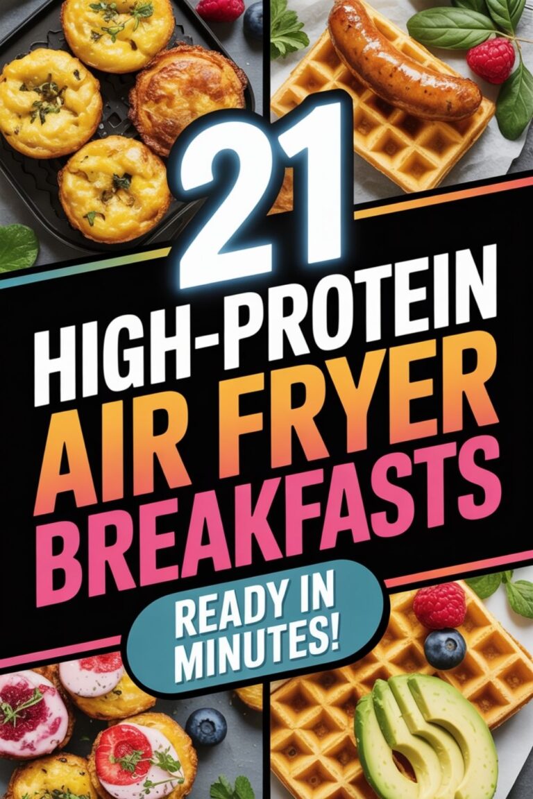 21 High-Protein Air Fryer Breakfasts