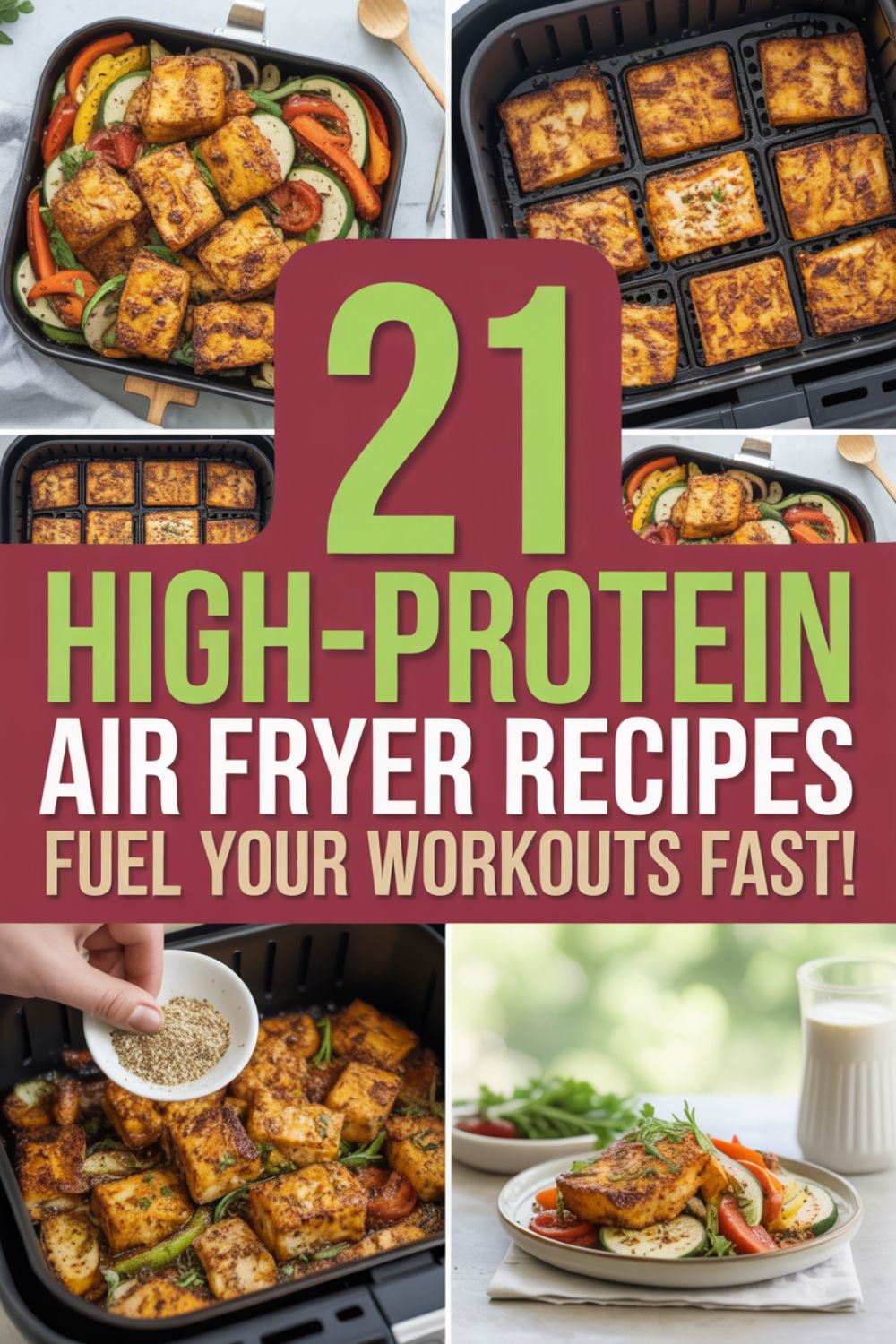 21 High Protein Air Fryer Recipes for Fitness Lovers