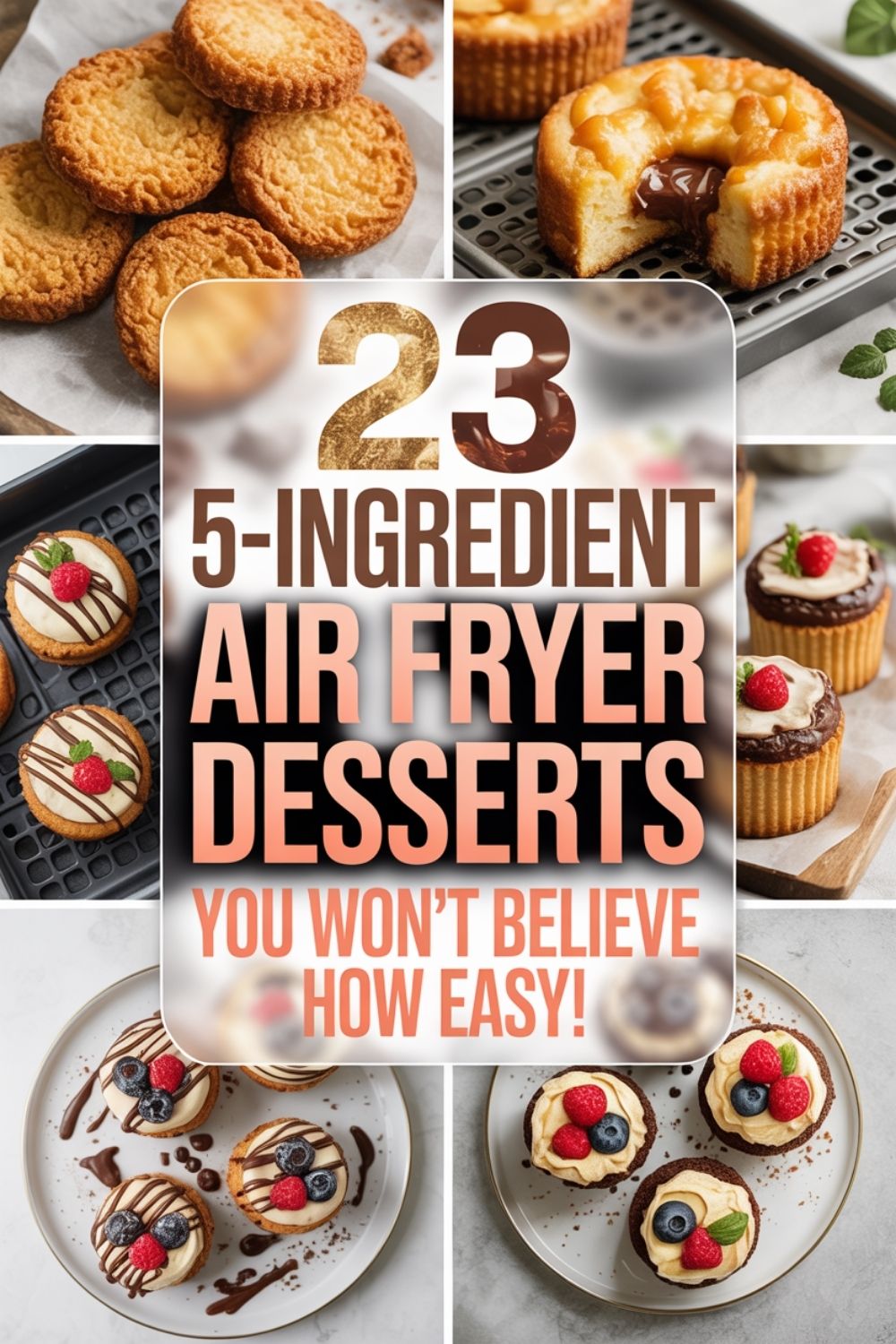 23 5-Ingredient Air Fryer Desserts 2