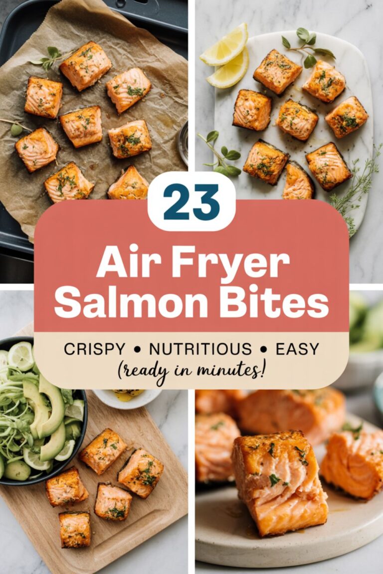 23 Air Fryer Salmon Bites (Quick & Healthy)
