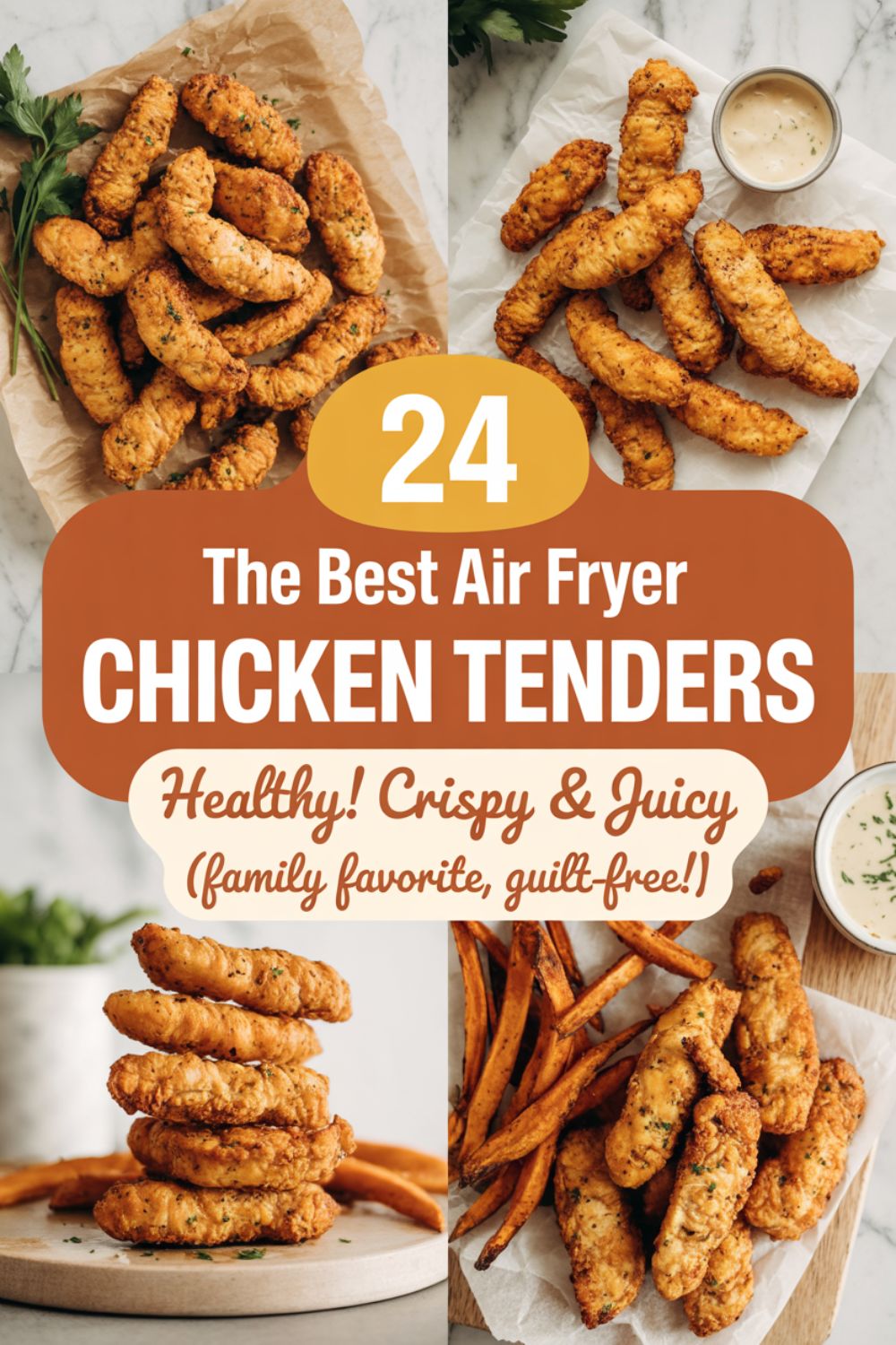 24 The BEST Air Fryer Chicken Tenders Healthy