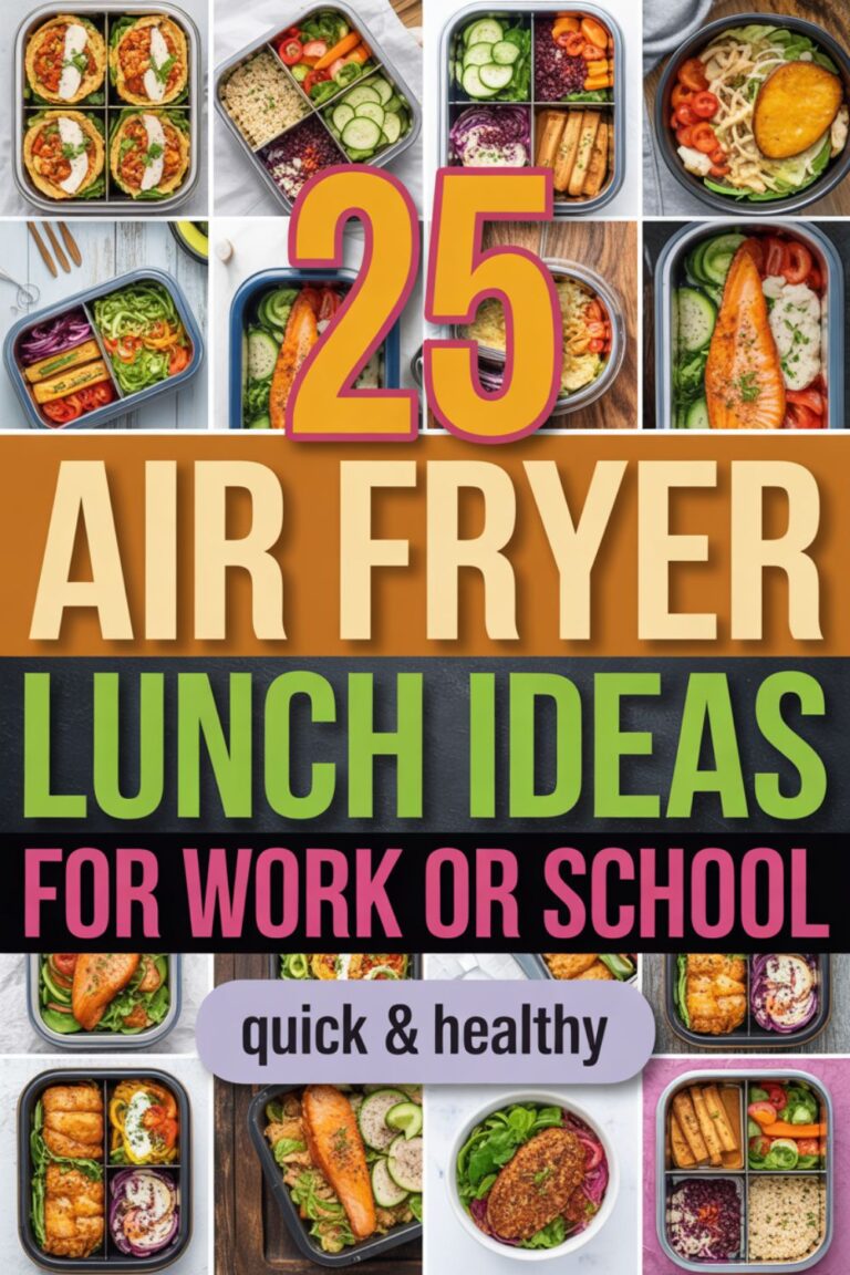 25 Air Fryer Lunch Ideas for Work or School 3 25 Air Fryer Lunch Ideas for Work or School