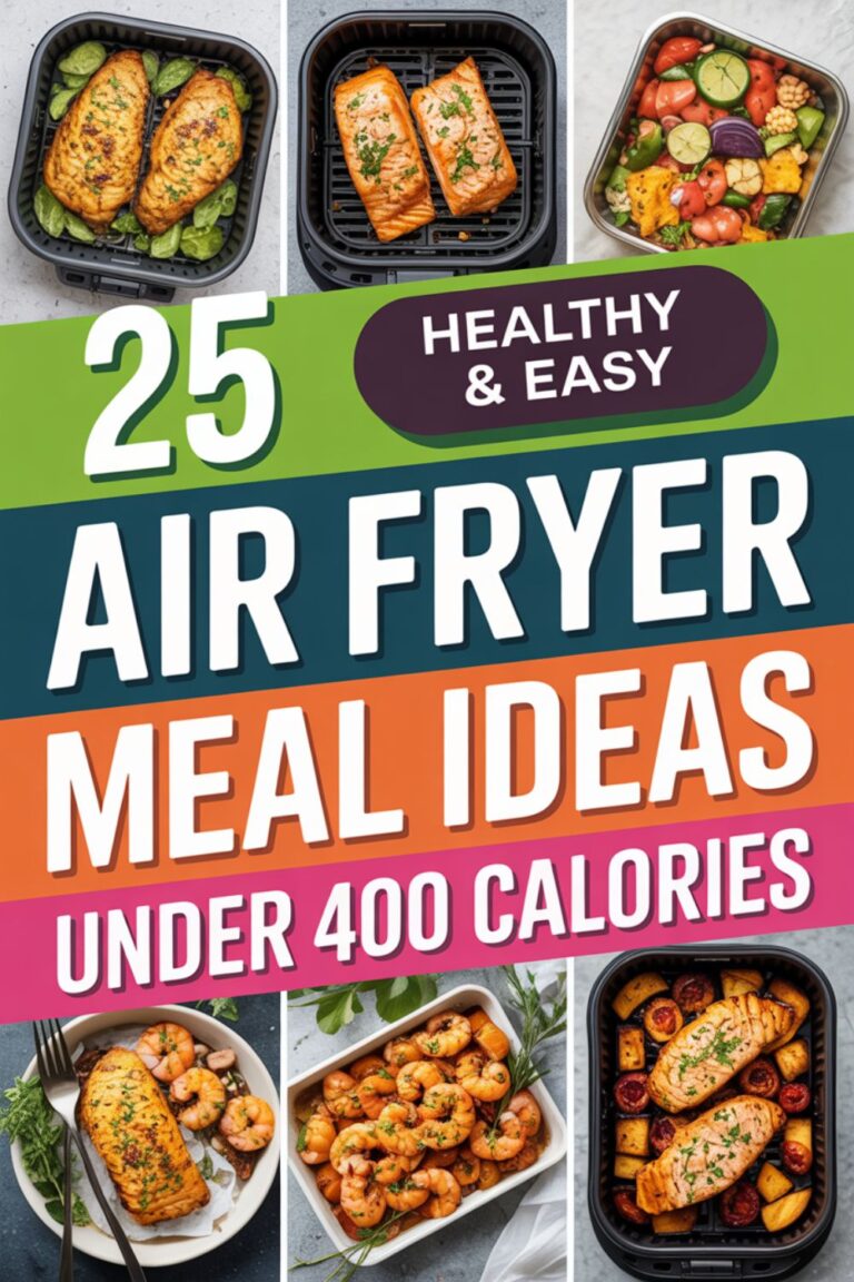 25 Air Fryer Meal Ideas Under 400 Calories