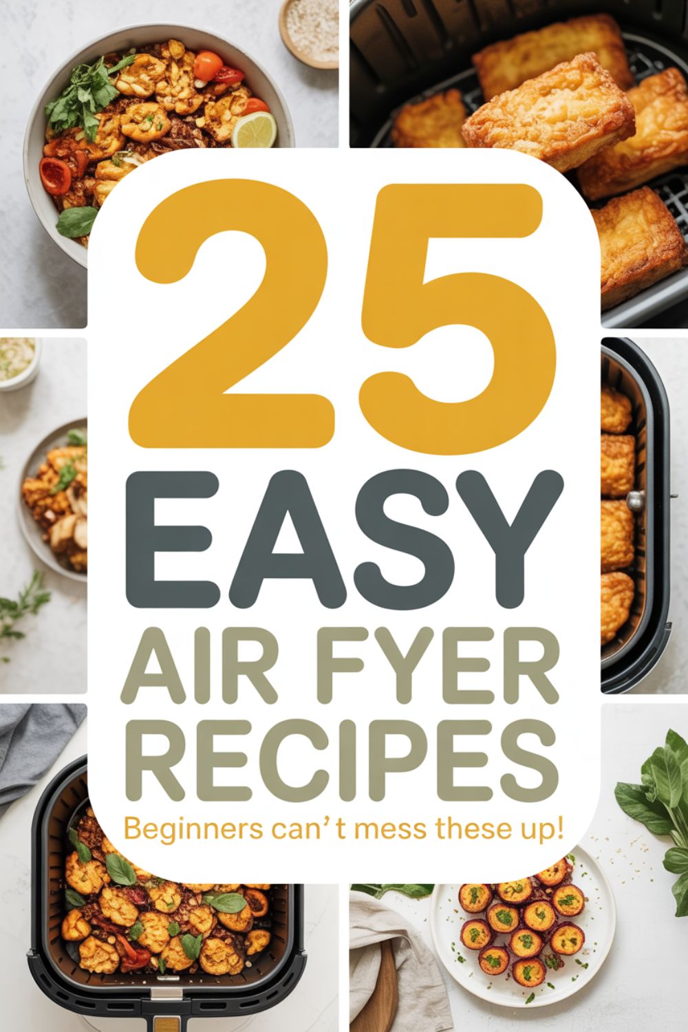 25 Easy Air Fryer Recipes for Beginners