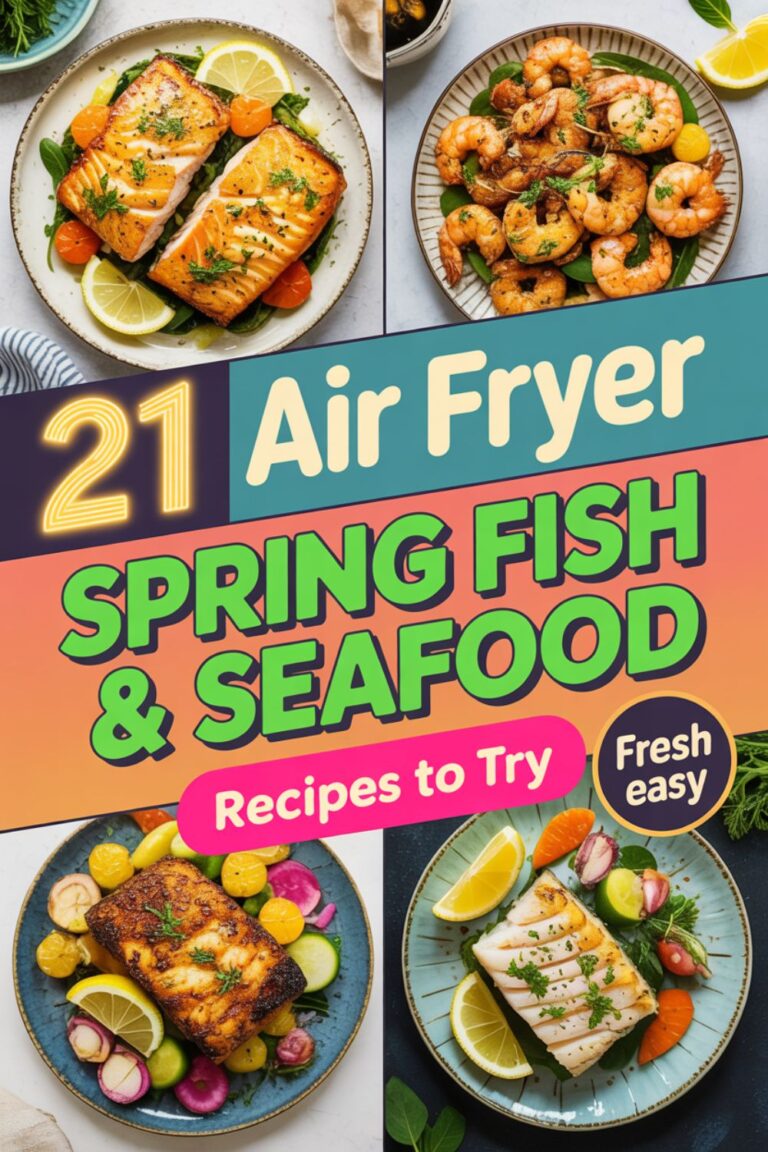 21 Air Fryer Spring Fish & Seafood Recipes