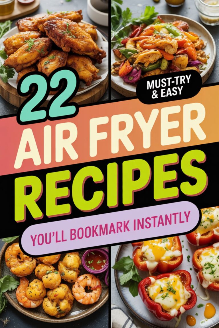22 Air Fryer Recipes You’ll Bookmark Instantly