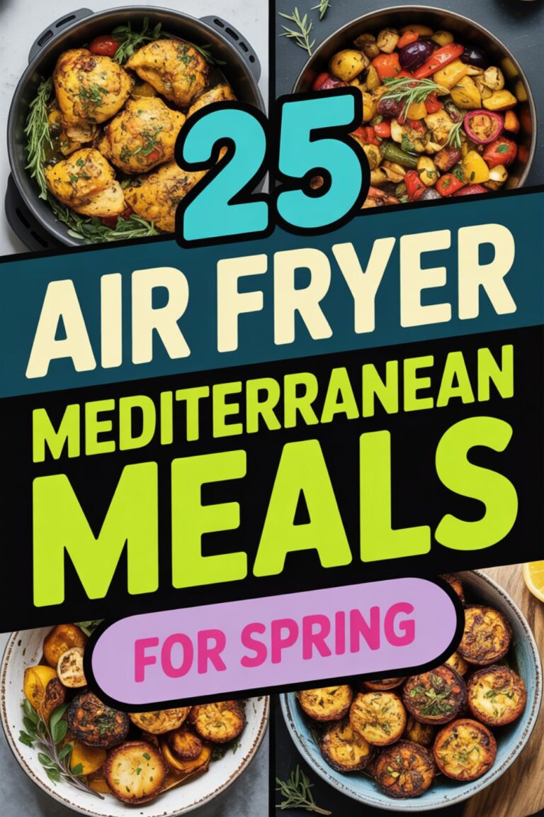 20 Air Fryer Mediterranean Meals for Spring