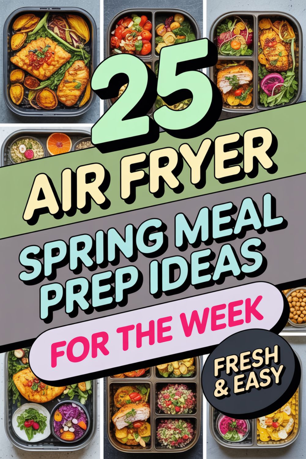 25 Air Fryer Spring Meal Prep Ideas for the Week