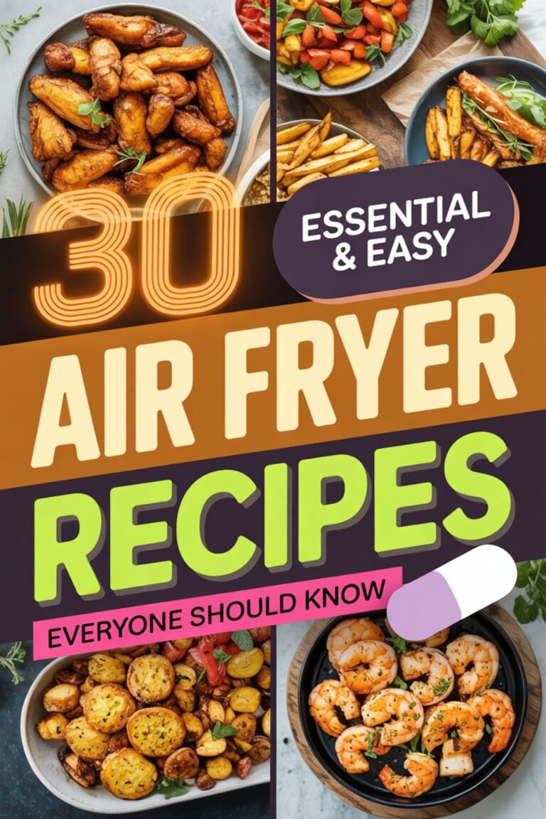 30 Air Fryer Recipes Everyone Should Know