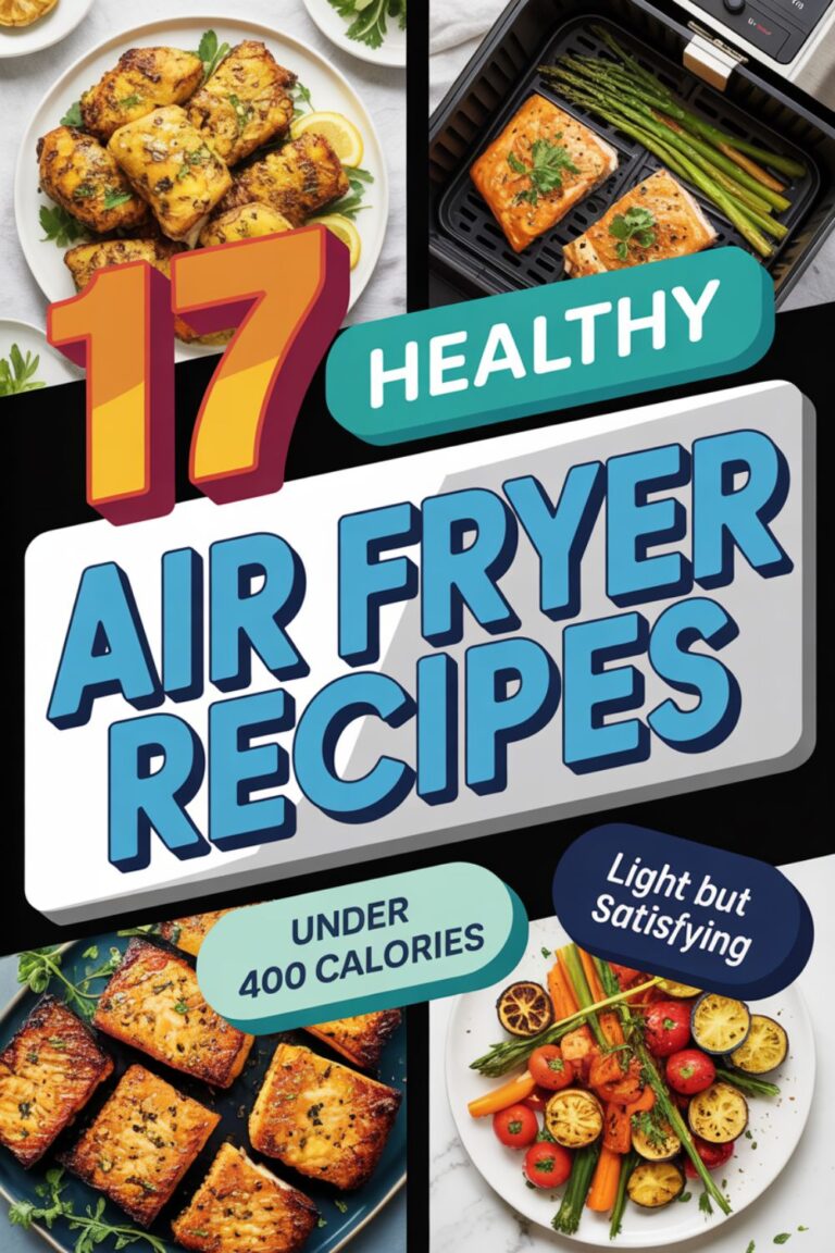 17 Healthy Air Fryer Recipes Under 400 Calories