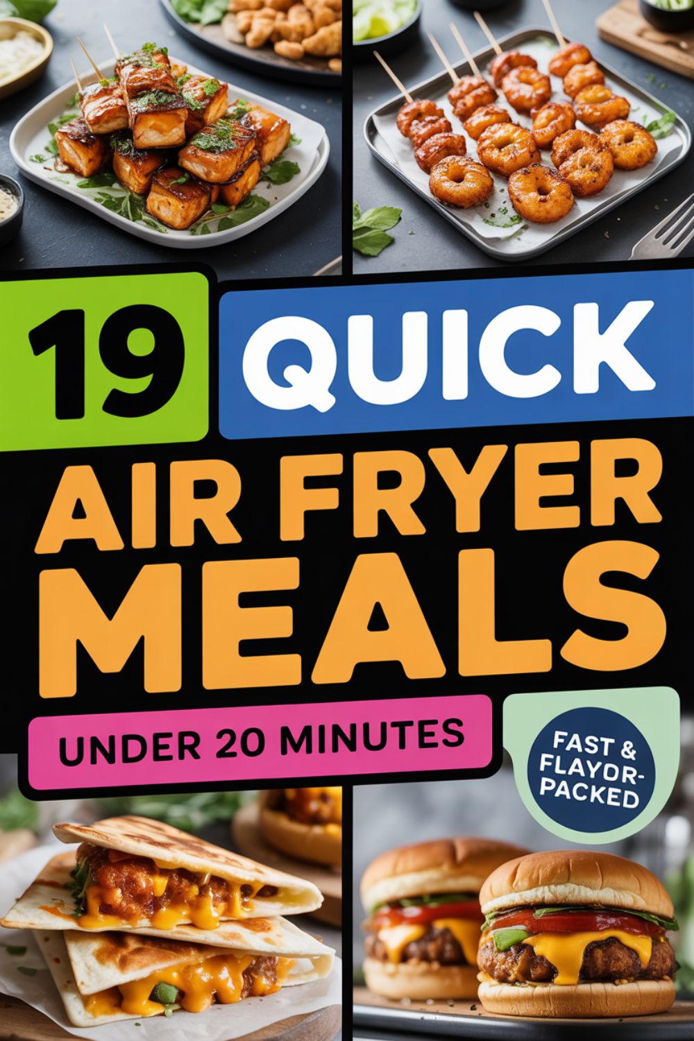 19 Quick Air Fryer Meals in Under 20 Minutes