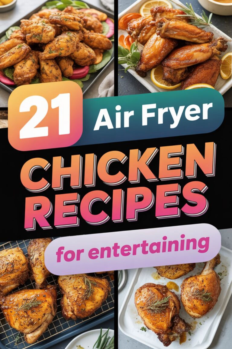 21 Air Fryer Chicken Recipes for Entertaining