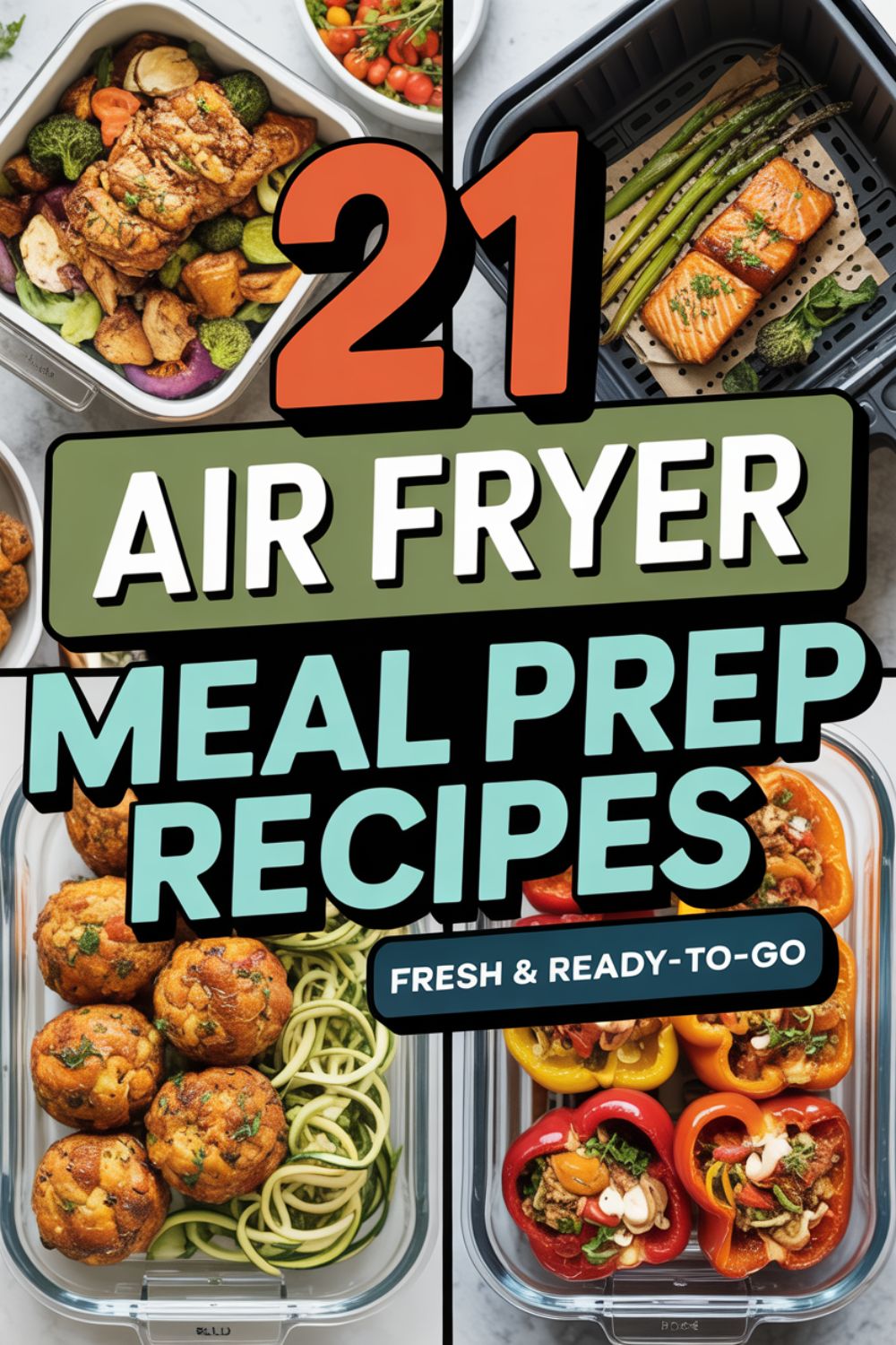 21 Air Fryer Meal Prep Recipes