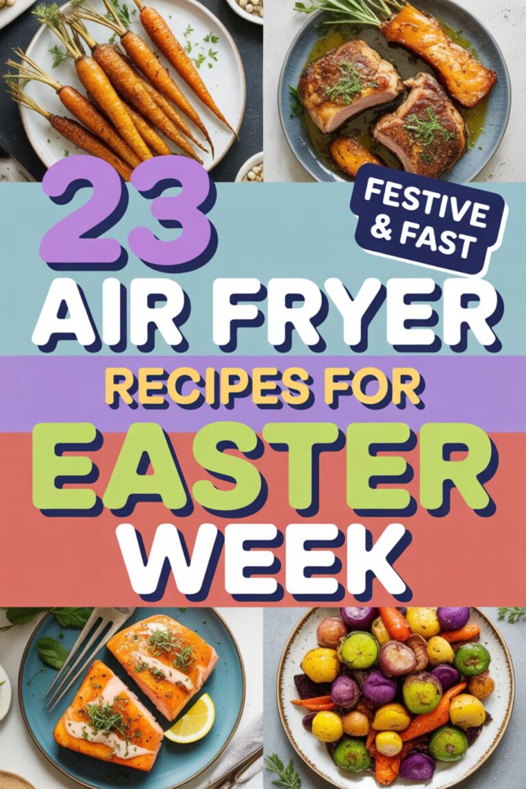 23 Air Fryer Recipes for Easter Week That Actually Make the Holiday Easier
