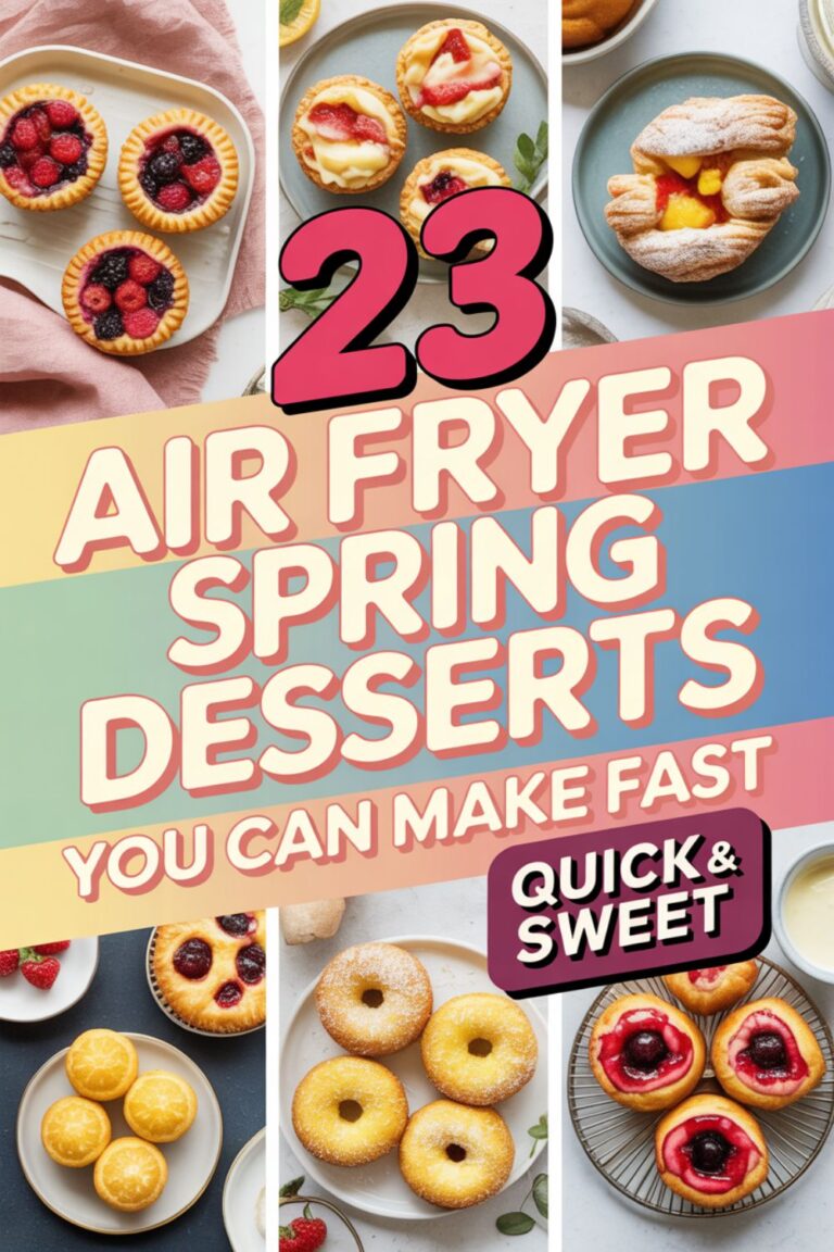 23 Air Fryer Spring Desserts You Can Make Fast