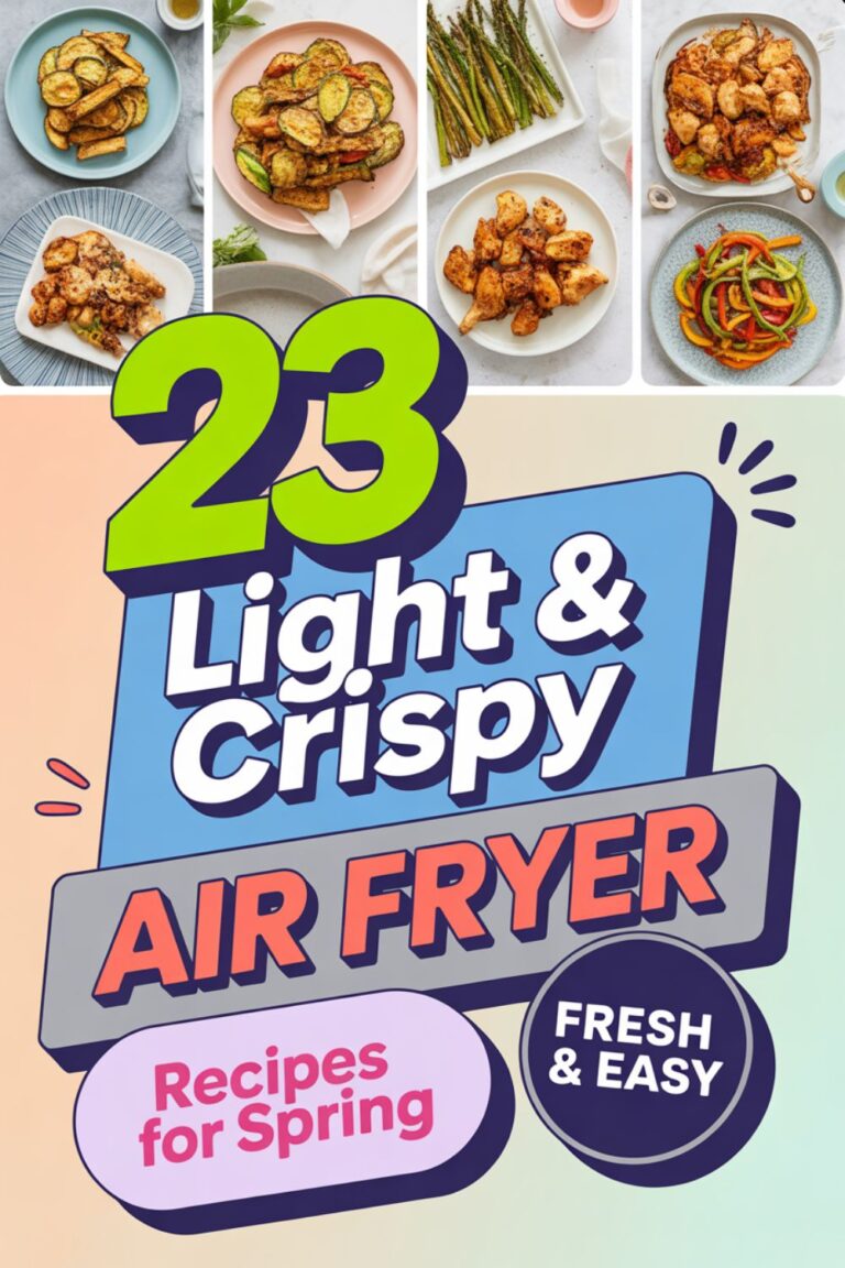 23 Light & Crispy Air Fryer Recipes for Spring