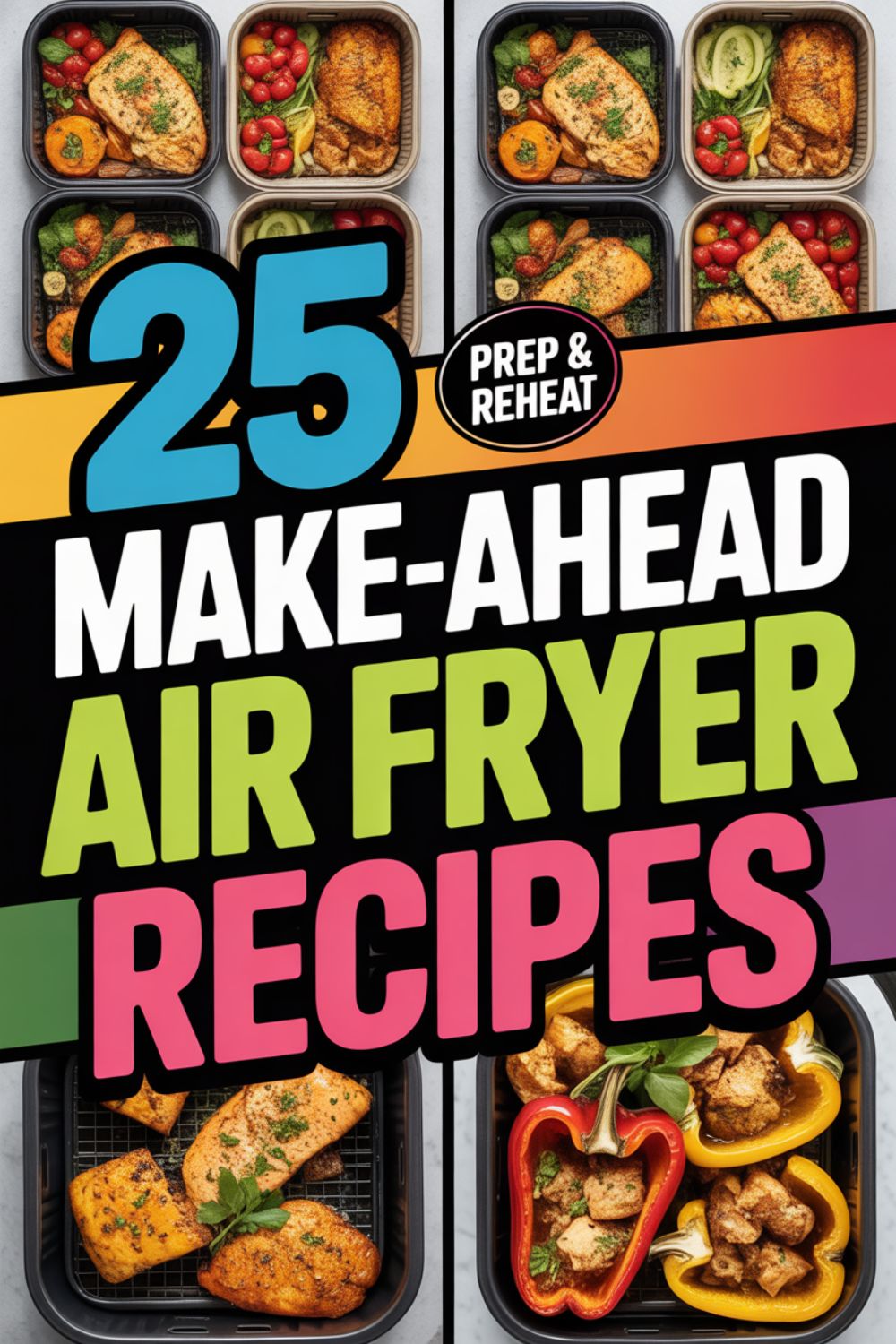 25 Make Ahead Air Fryer Recipes