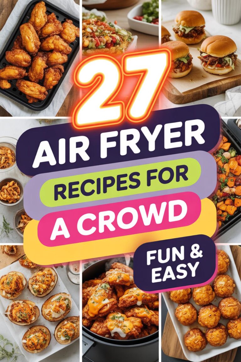 27 Air Fryer Recipes for a Crowd