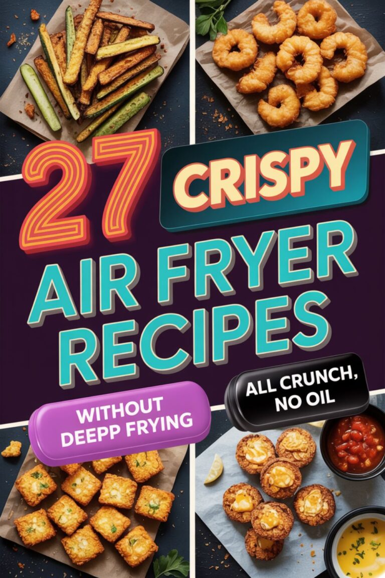 27 Crispy Air Fryer Recipes Without Deep Frying