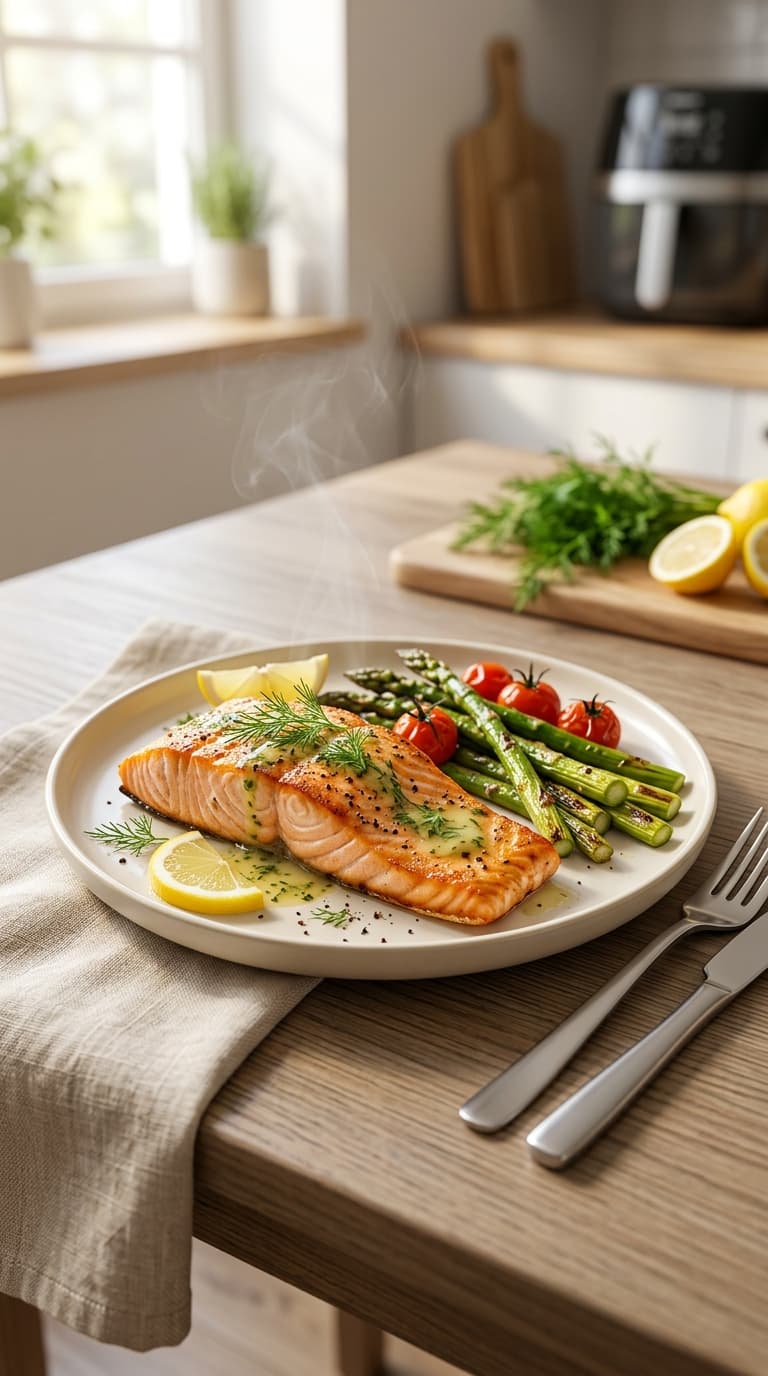19 Airfryer Lachs Rezepte Gesund & Einfach