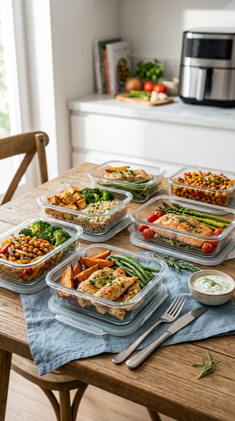 25 Airfryer Meal Prep Rezepte F&uuml;r Die Ganze Woche