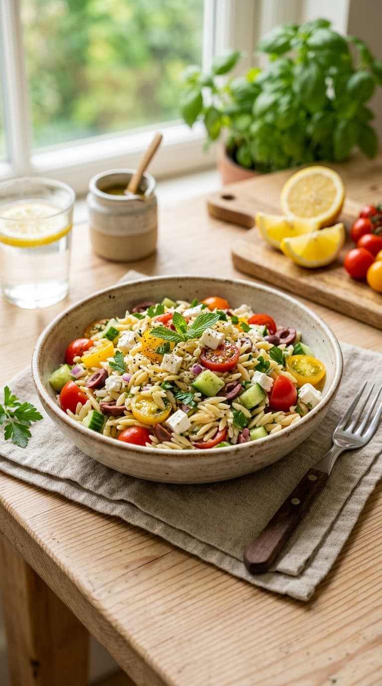 27 Orzo Salat Rezepte Für Den Perfekten Sommer 3 27 Orzo Salat Rezepte Für Den Perfekten Sommer